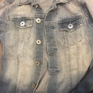 Girls jean jacket M